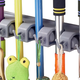 Mop Broom Holder | $10 | Amazon | Use code M3AS4UGI